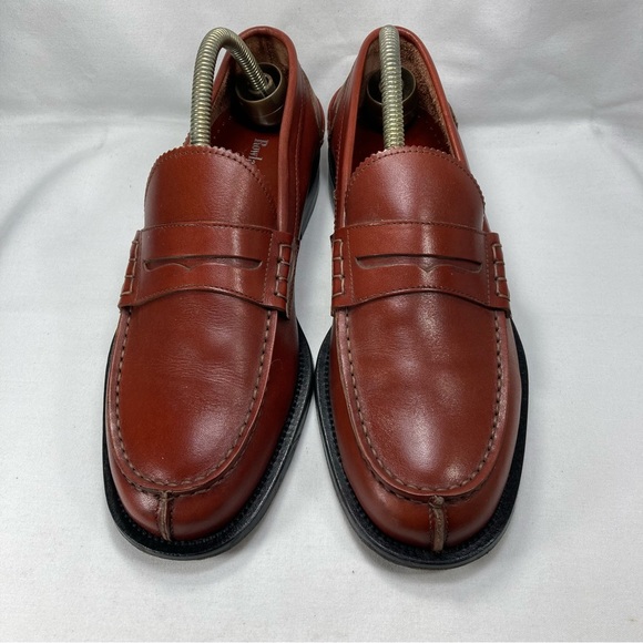 Rowland Brothers Leather Loafers Italy Made Men\'s Sz 10 main image 8